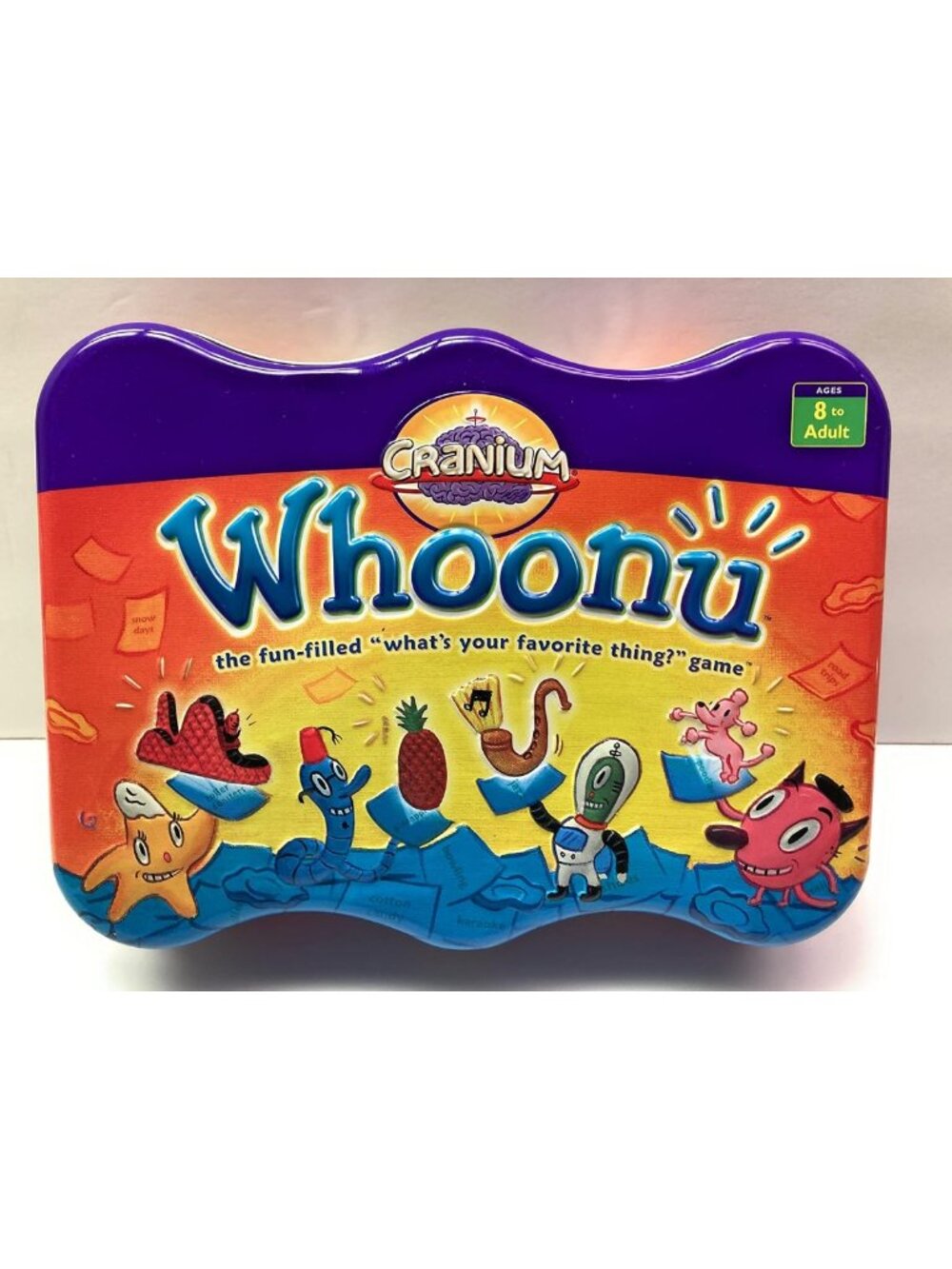 Fun Whoonu Party Game - Family-Friendly Board Game for All Ages, Tin Edition